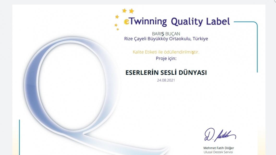 e-Twinning Quality Label